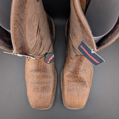 Rebel™ By Durango® Size 10W Brown Distressed Flag Embroidery Boots DDB0314 $185 Durango