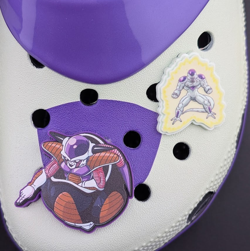 New RARE Kids' Size 6Y / Wm's 7.5 ~ Dragon Ball Z Frieza Classic Crocs Purple Crocs