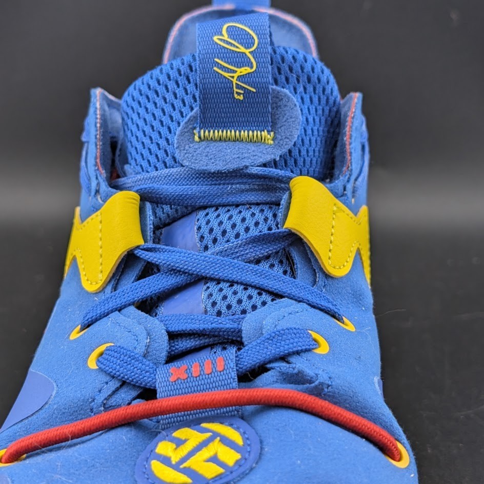 Men's adidas SM Harden Vol 6 Unisex Shoes Men Size 9, Color: Blue/Red/Yellow adidas