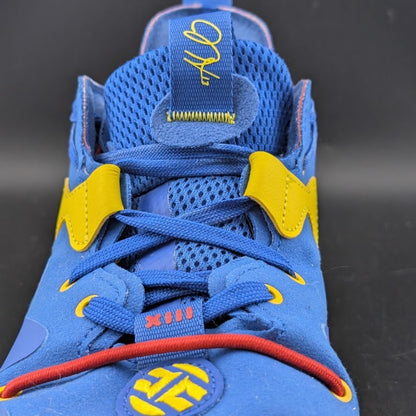 Men's adidas SM Harden Vol 6 Unisex Shoes Men Size 9, Color: Blue/Red/Yellow adidas