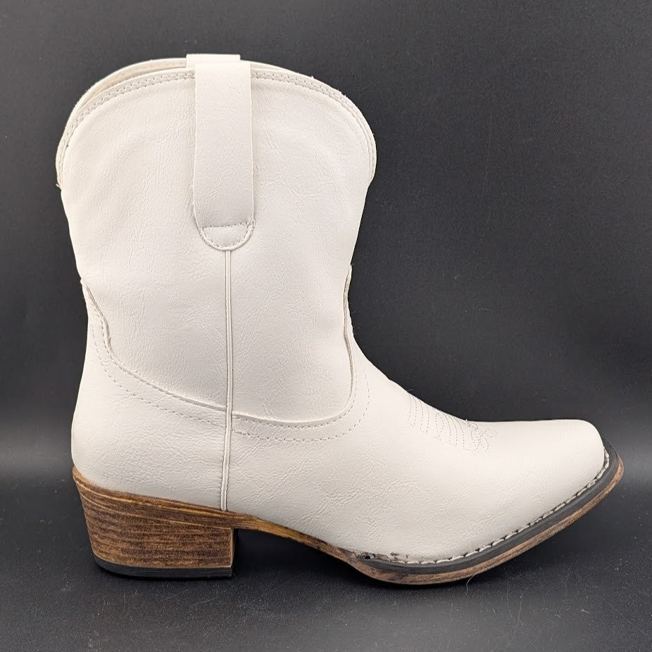 Roper Women's Size 7 ~ Emma Western Booties - Round Toe - 09-021-1567-3037 Roper