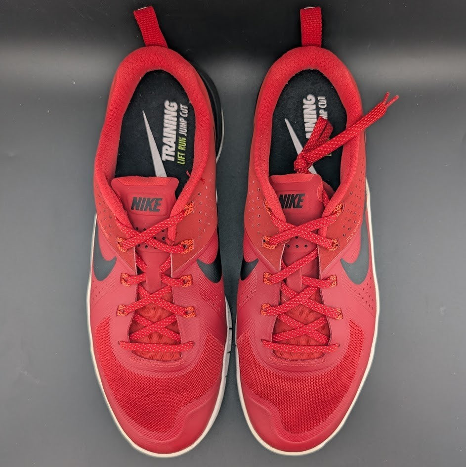 Nike Metcon 1 Training Shoe Men's SZ 12 Red Black White 704688-616 Rarely Worn38 Nike