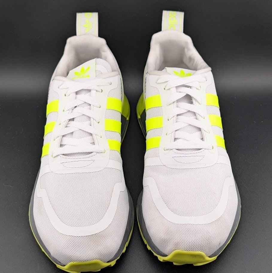 Men's adidas Size 9 Original Multix Athletic Shoe White /Yellow GZ3525 adidas