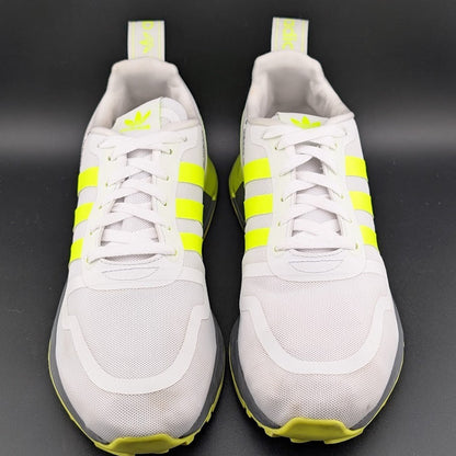 Men's adidas Size 9 Original Multix Athletic Shoe White /Yellow GZ3525 adidas