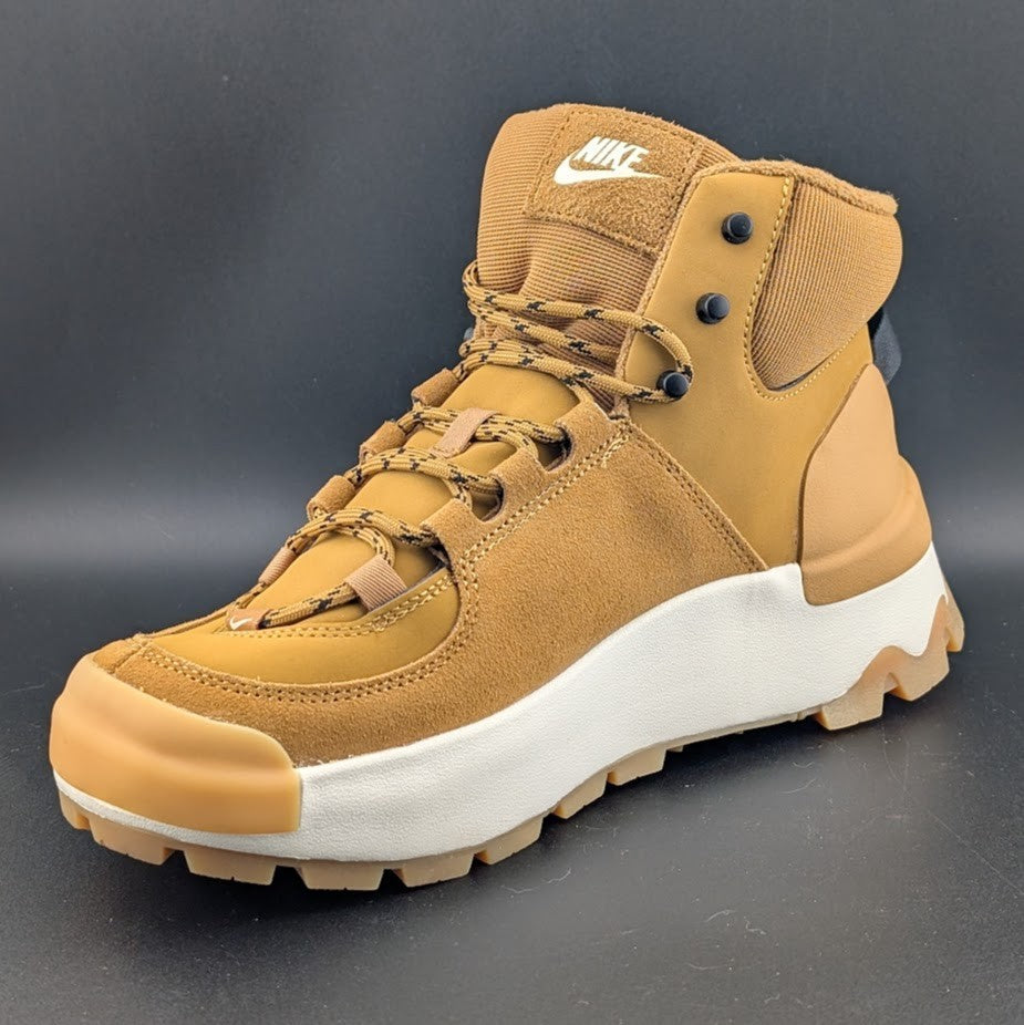 Nike City Classic Boot Women 7.5 ~ Lifestyle Shoes Sneakers New Brown White Nike