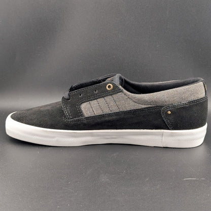 C1RCA Lancer Skate Shoes Mens 8.5/Wos 10 Black Grey Leather Low Sneakers NIB C1RCA