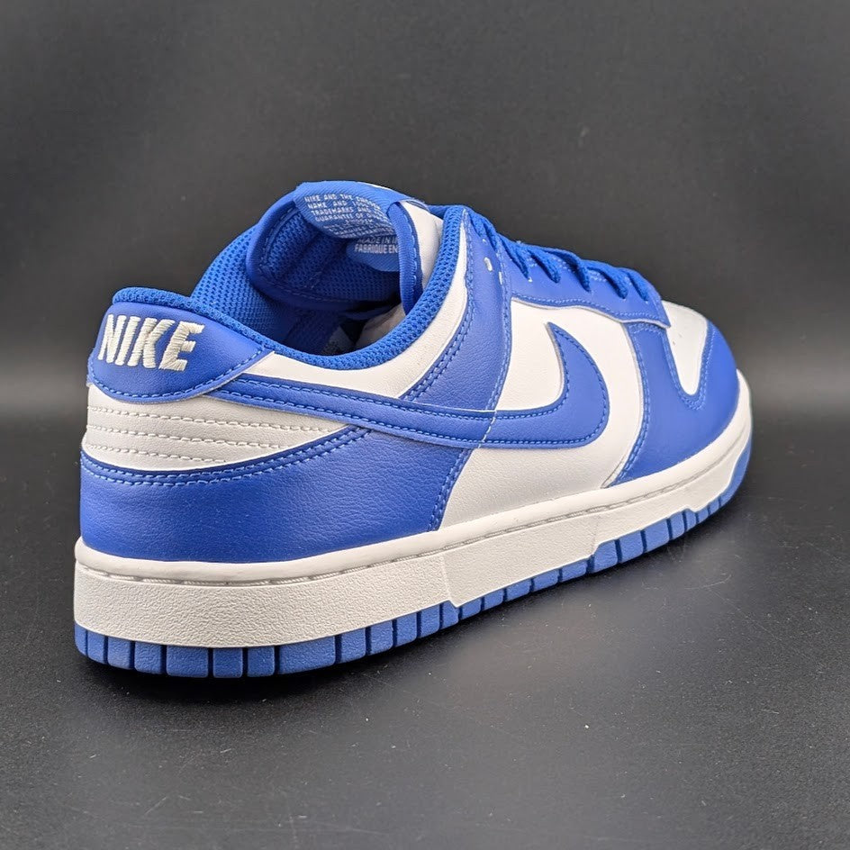 Nike Men's Size 11 ~ Dunk Low White Hyper Royal HF5441-112 New In Box Nike