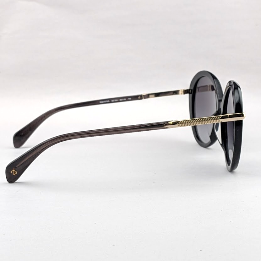 Rag & Bone Women's 56 mm Black Sunglasses RNB1075/S  56-16-140 rag & bone