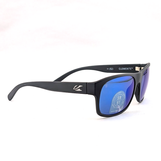 New Kaenon Clemente Polarized Sunglasses with Ultra Black Mirror Lenses 134mm Kaenon