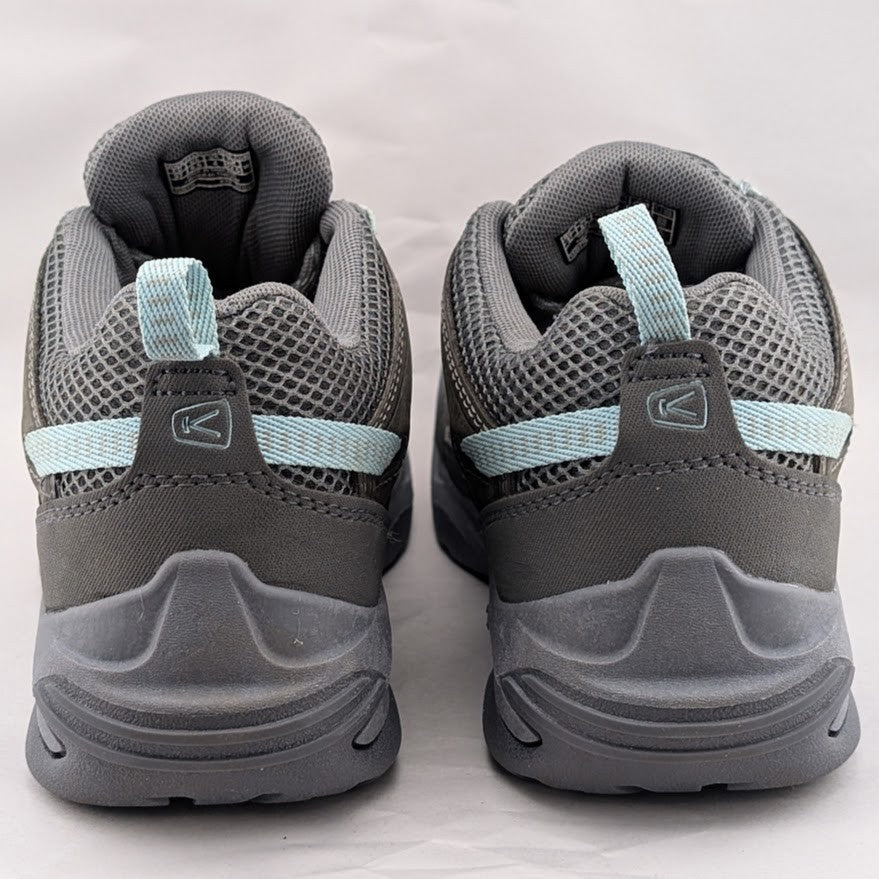 Keen Circadia Vent Low Hiking Shoes Grey Cloud Blue-Women Size 6.5-DISPLAY MODEL Keen