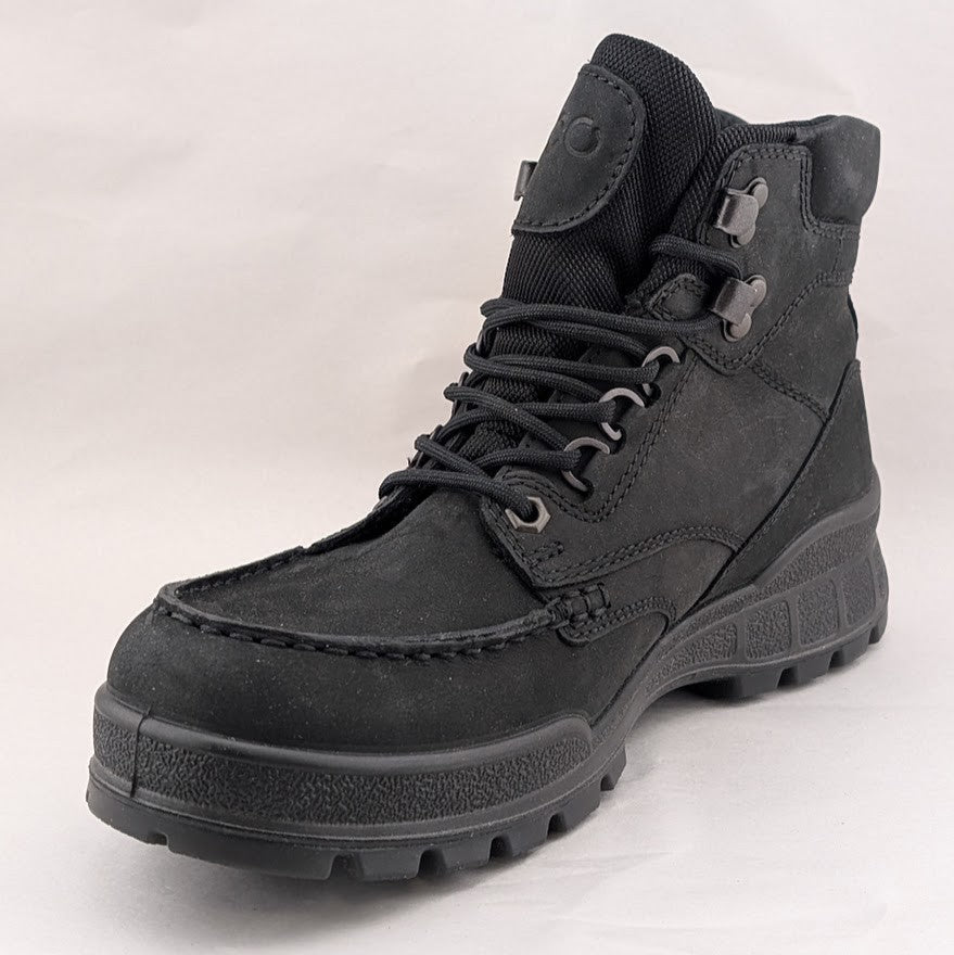 ECCO TRACK 25 Women Size 7-7.5/EU 38 Waterproof Plain Toe Boots Rold Mid GTX ECCO