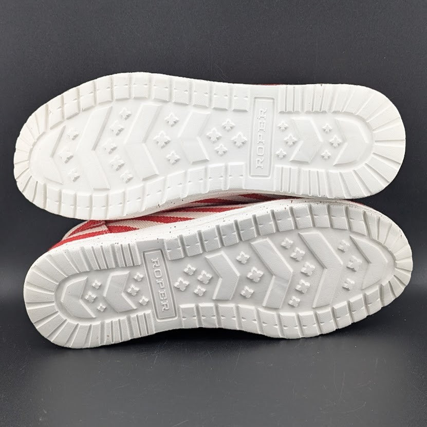 Celebrate USA 250💥 Roper Women's Sz 9 Hang Loose Slip-On Causal Shoes - Moc Toe Roper
