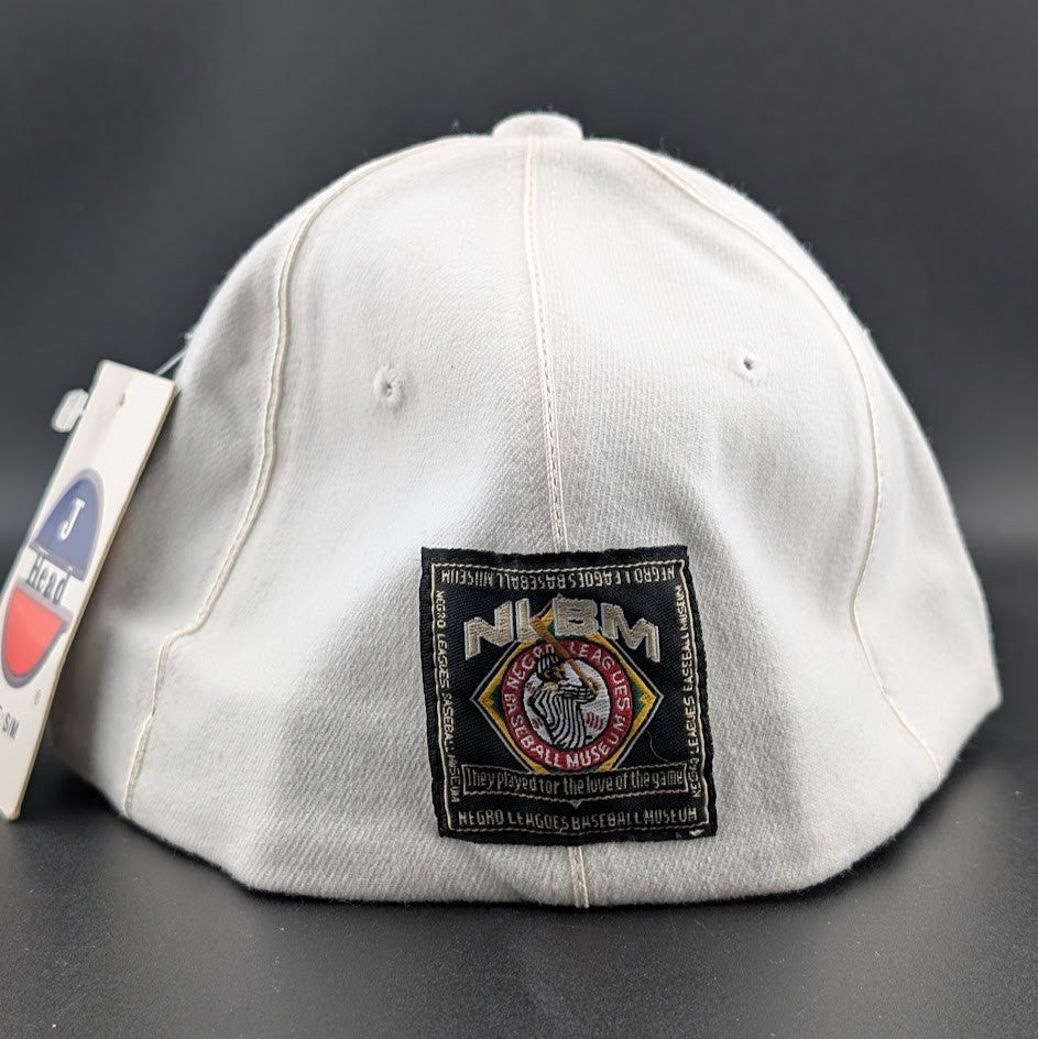 Black Yankees Negro Leagues Baseball Hat Blue/White J‑HEAD Size S/M J- Head