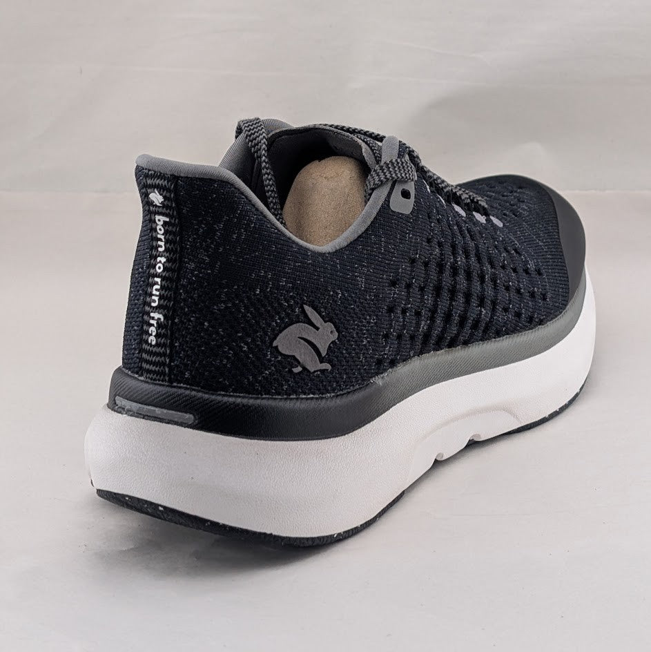 rabbit ~ Dream Chaser ~ Womens Size 9.5 Black Running Shoes Performance Knit NIB rabbit
