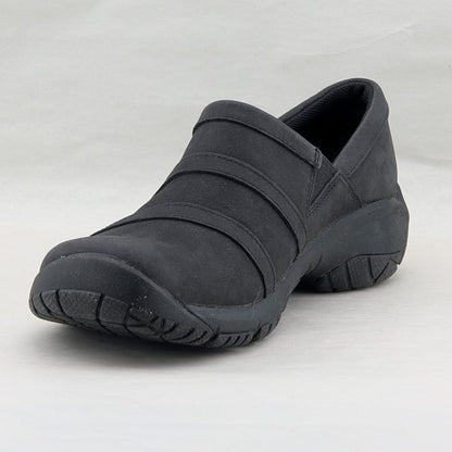 Merrell Encore Nova Black Leather Clogs Women’s 7.5  Slip-On Comfort Shoes Merrell