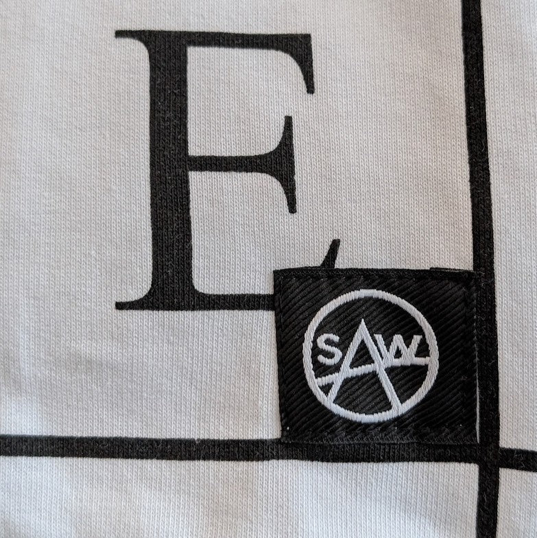 Saw Clothing Couture Men's Size Small Sweatshirt~White Letter Box ~ AndEver SAW Clothing