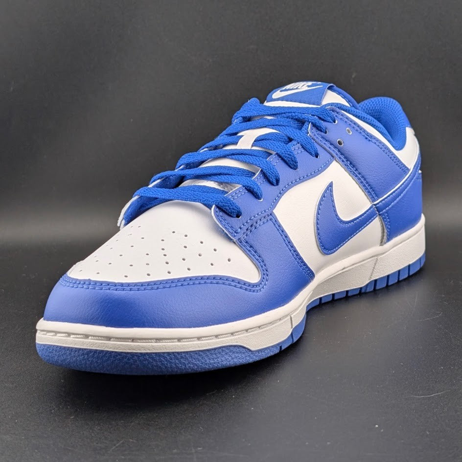 Nike Men's Size 11 ~ Dunk Low White Hyper Royal HF5441-112 New In Box Nike