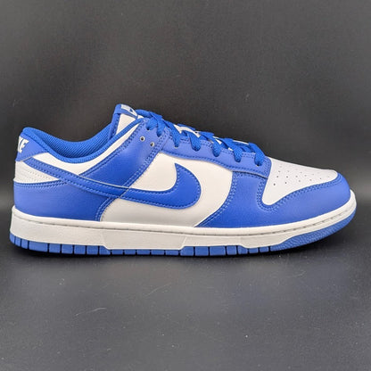 Nike Men's Size 11 ~ Dunk Low White Hyper Royal HF5441-112 New In Box Nike