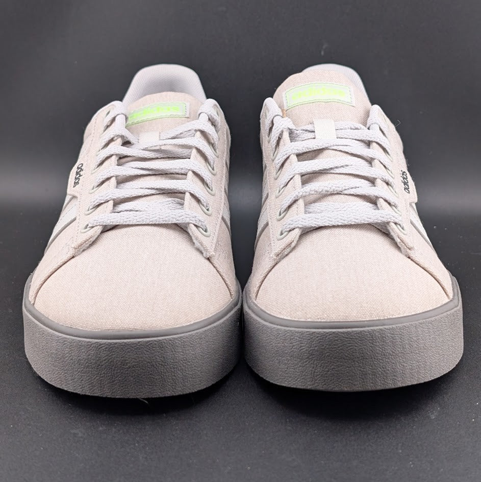 adidas Men's Daily 3.0 Men's Sz 9 Sneaker~Grey One Lucid Lemon Gray Sole NIB adidas