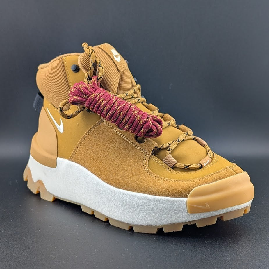 Nike City Classic Boot Women 7.5 ~ Lifestyle Shoes Sneakers New Brown White Nike