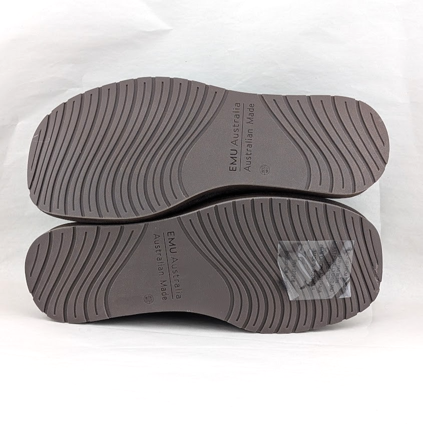 Emu Australia Men's Platinum Esperance Chocolate Slippers Men's Sz 9 / Wo's Sz10 EMU Australia