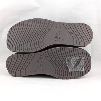 Emu Australia Men's Platinum Esperance Chocolate Slippers Men's Sz 9 / Wo's Sz10 EMU Australia