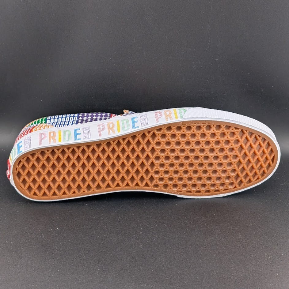 Vans Classic Slip On LGBTQ+ Pride Unisex Classic Slip-On Sneakers VN0A33TB3WJ VANS