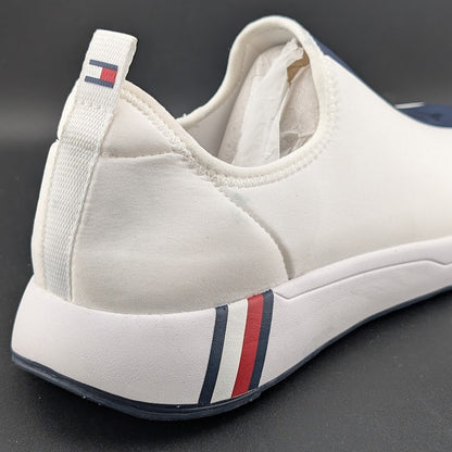 New Womens Tommy Hilfiger Arizel White Slip On Casual Sneakers Size 11M NWOB $75 Tommy Hilfiger