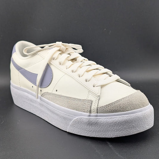 Nike Women's Size 11 Blazer Platform Low Sail Indigo Haze DJ0292-110 Nike