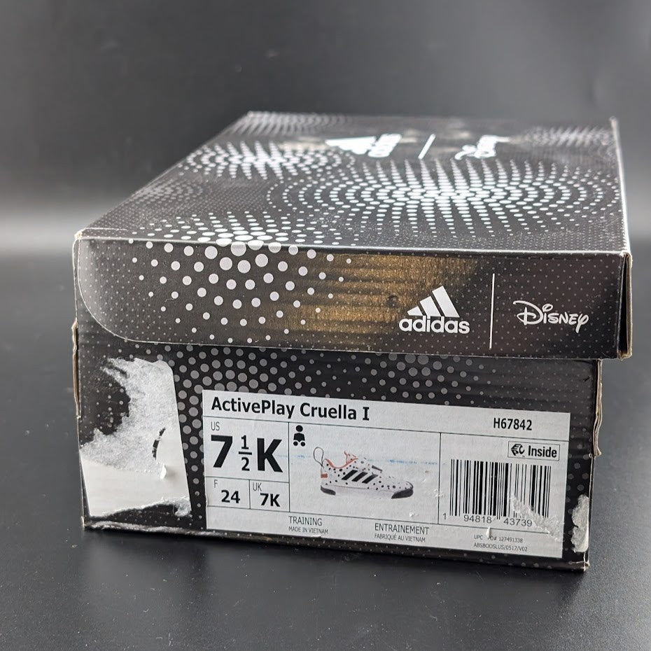 Adidas Disney 101 Dalmatians ActivePlay Sneakers Kids Size 7.5K adidas