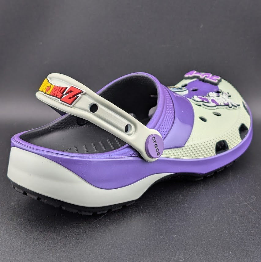 New RARE Kids' Size 6Y / Wm's 7.5 ~ Dragon Ball Z Frieza Classic Crocs Purple Crocs