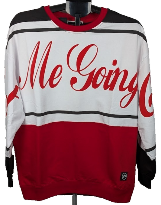 Saw Clothing Couture Men's Size Large~Red White, Black ~ "Got Me Going Crazy" SAW Couture Clothing