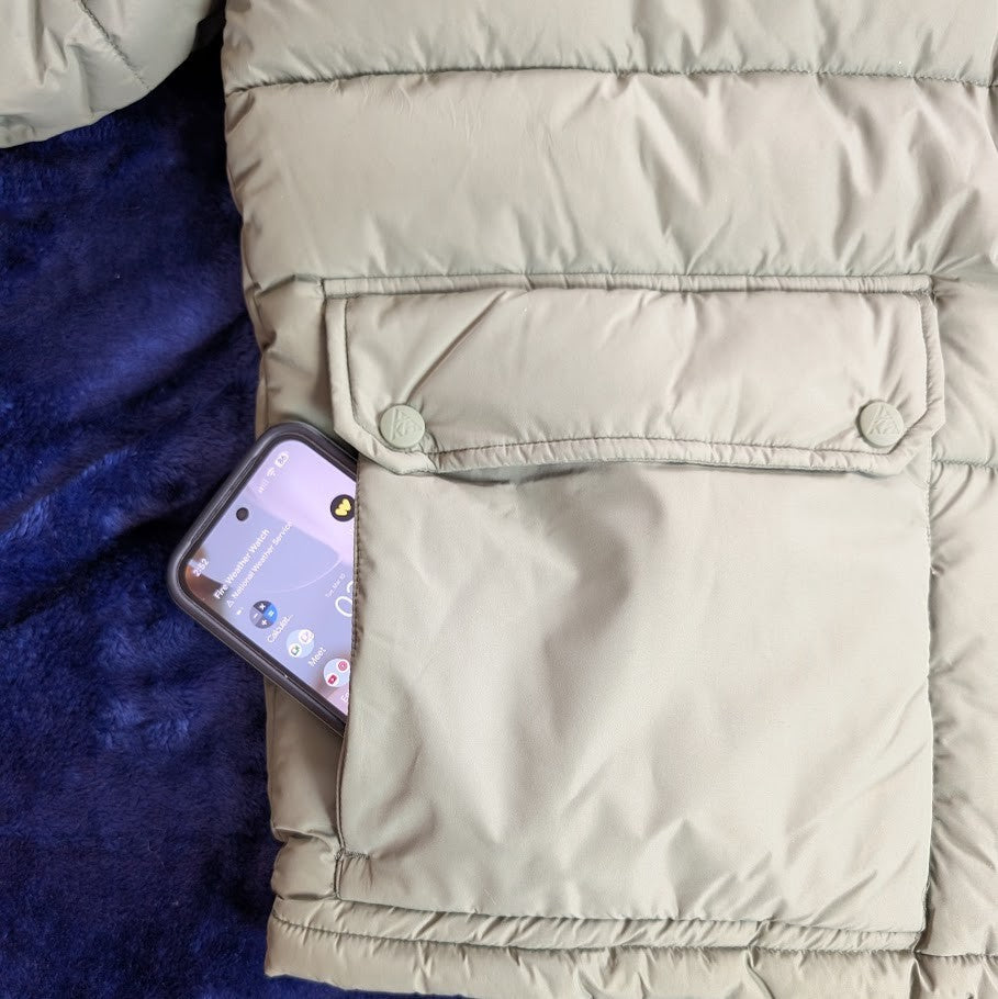 LCKR Unisex Norse Puffer Jacket Adult Zip Parka Mens Med /Womens Large NWT LCKR