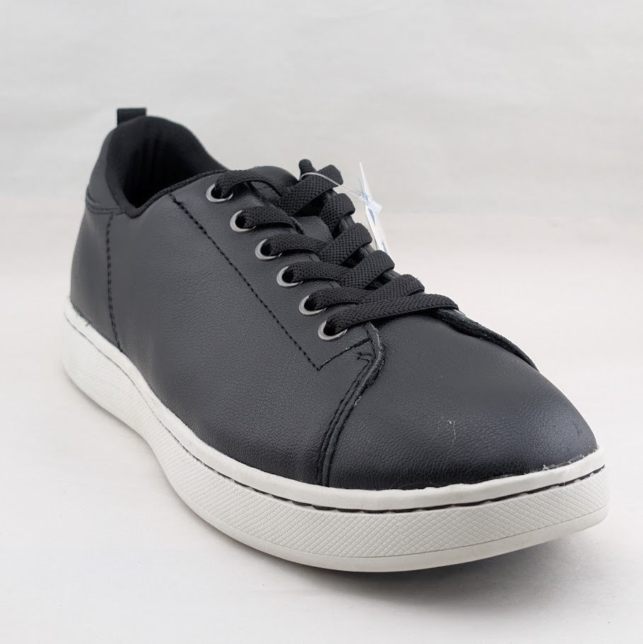 DREW SKATE 40999-12 Mens SKATE Black Leather Lifestyle Sneakers Sizes 7.5 & 8 Drew