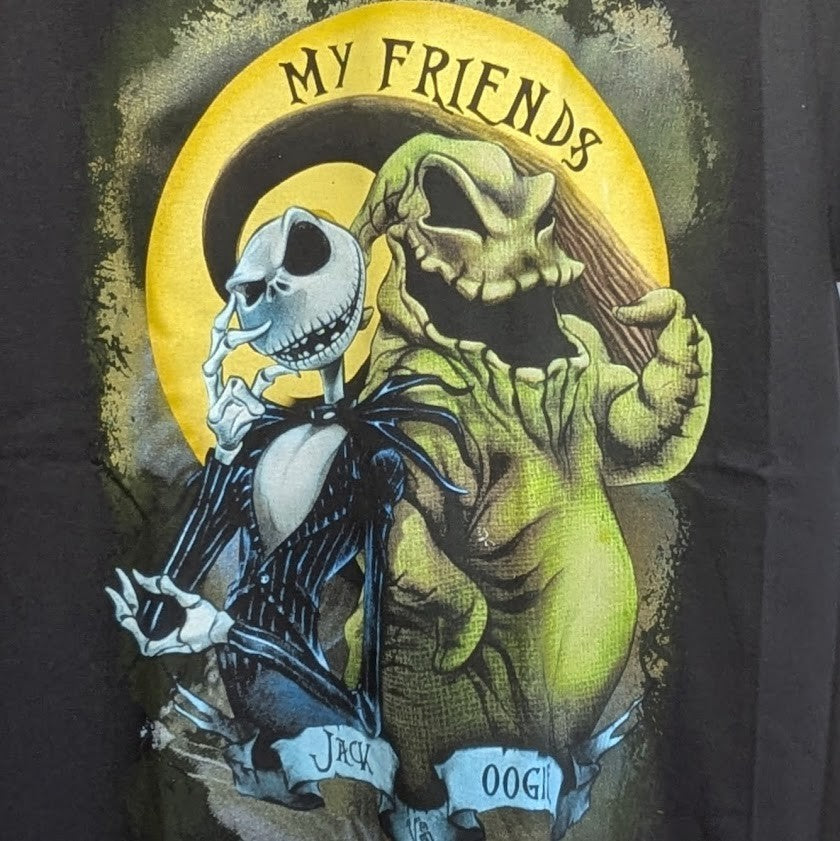 Official Universal Studios Nightmare Before Christmas T-Shirt Size L Black NWT Universal Studios Hollywood