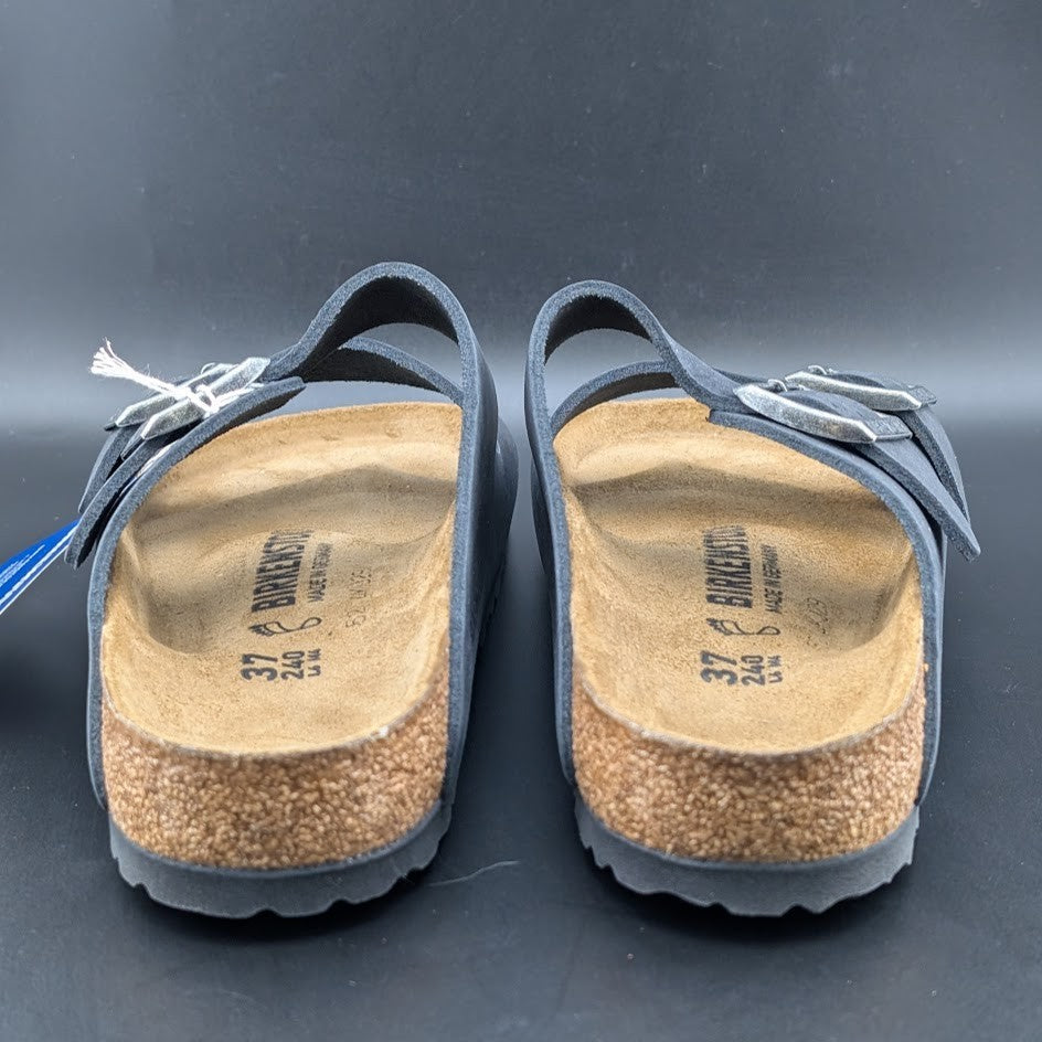NIB Birkenstock Women's Size 6 / Kids Size 4 (EU 37)  Arizona BS in Black Birkenstock