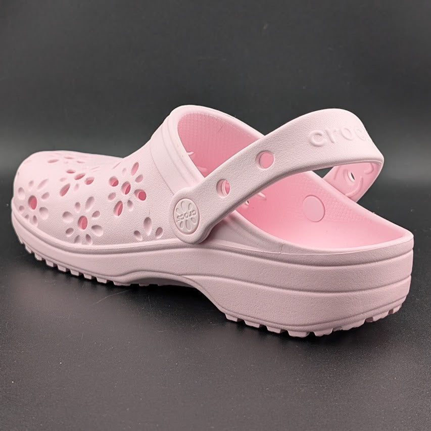 Crocs Big Kids 2Y Unisex Classic Floral Cut-Out Clogs NWB Crocs