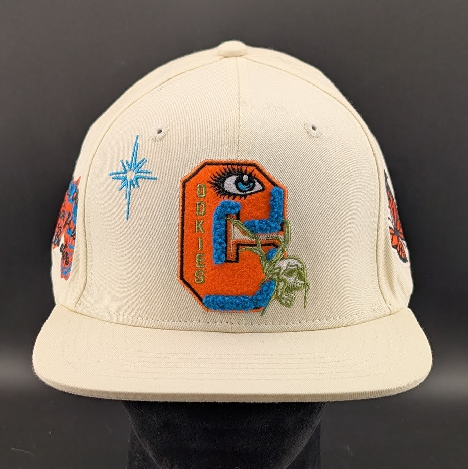 Cookies Brand Highest Of Highs Adjustable Snapback Hat Cap Natural FREE SHIP~NEW Cookies
