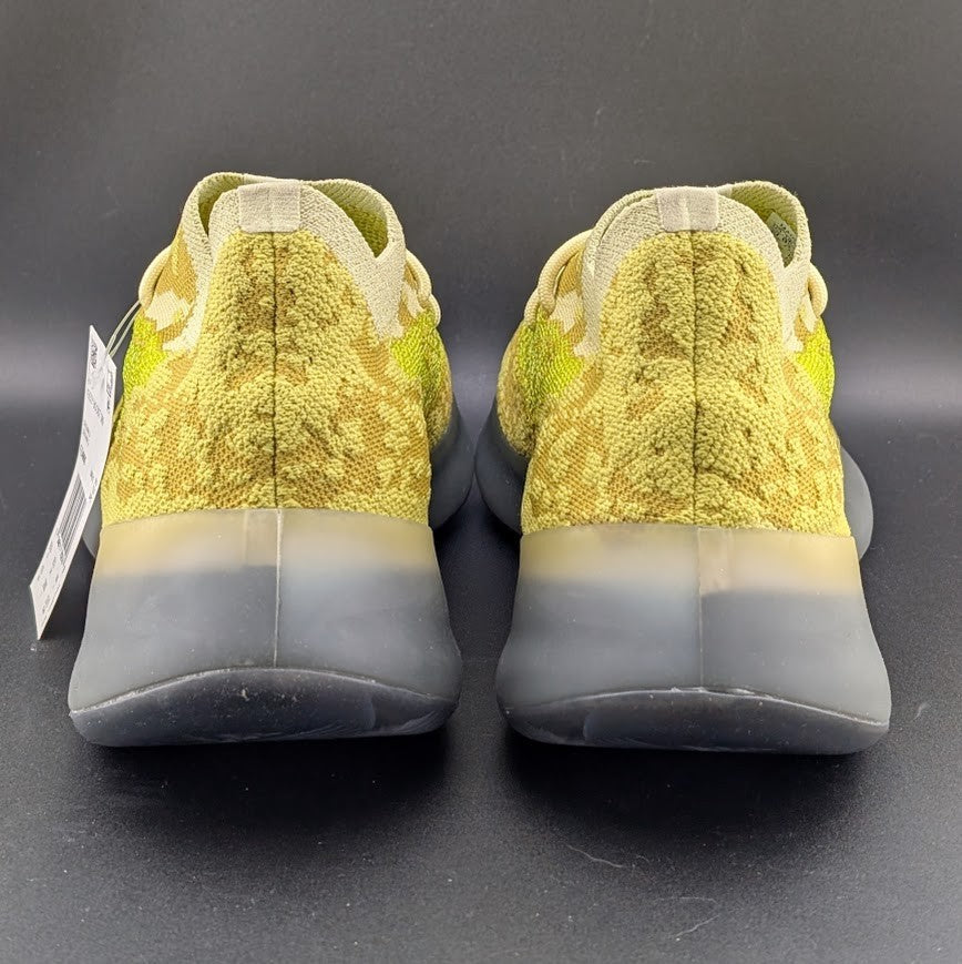 adidas Size 10 Yeezy Boost 380 Hylte Yellow Green Primeknit Men's Sneaker FZ4990 adidas