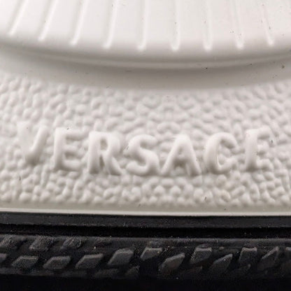 Versace Men's Greca Sneakers Gray/Green 13 US (46 EU) IT 1021490 Reg Retail $990 Versace