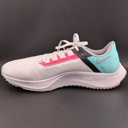 Nike Air Zoom Pegasus 38~Mens Size 13~White Wolf Grey Hyper Pink~Customer Return Nike