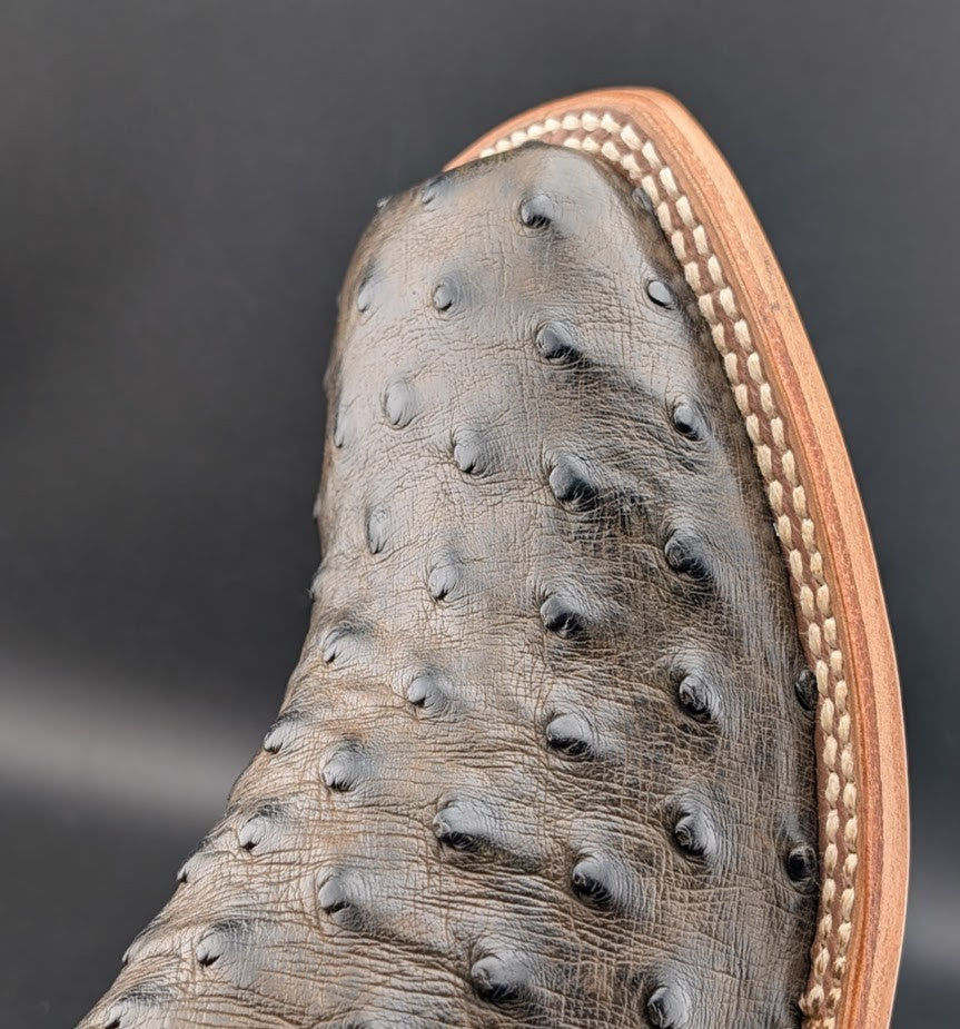 Tony Lama Tori Umber Full Quill Ostrich~Golden Brown 11" Womens Sz 10B TL5405 Tony Lama