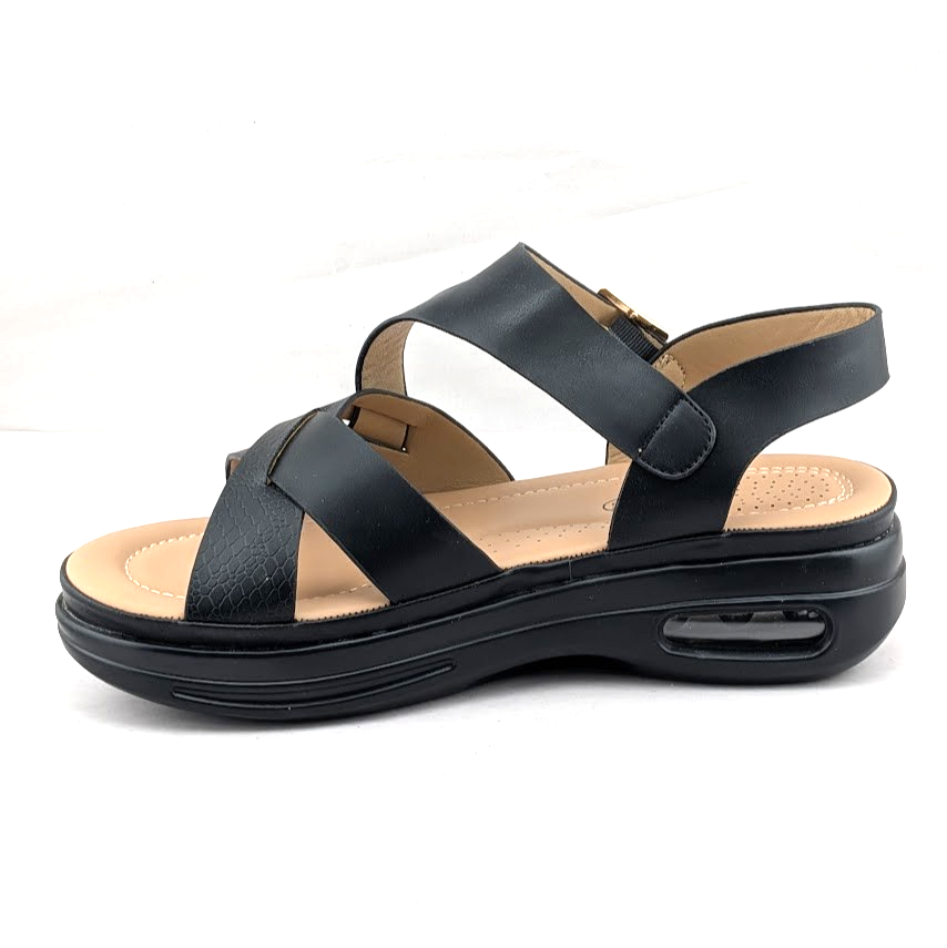mysoft Women's Sz 6.5 Walking Sandals Comfortable Air Cushioned Support mysoft