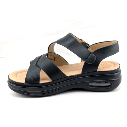 mysoft Women's Sz 6.5 Walking Sandals Comfortable Air Cushioned Support mysoft