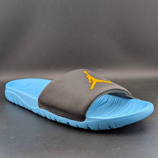 Jordan Break Slide Sandal Turquoise / Black / Gold ~ AR6374-074 Nike NWT Jordan