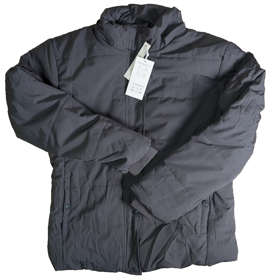 CREATMOUS Women's Plus Size 1X Warm Puffer Jacket WP Fleece Lined Removable Hood Creatmo Us
