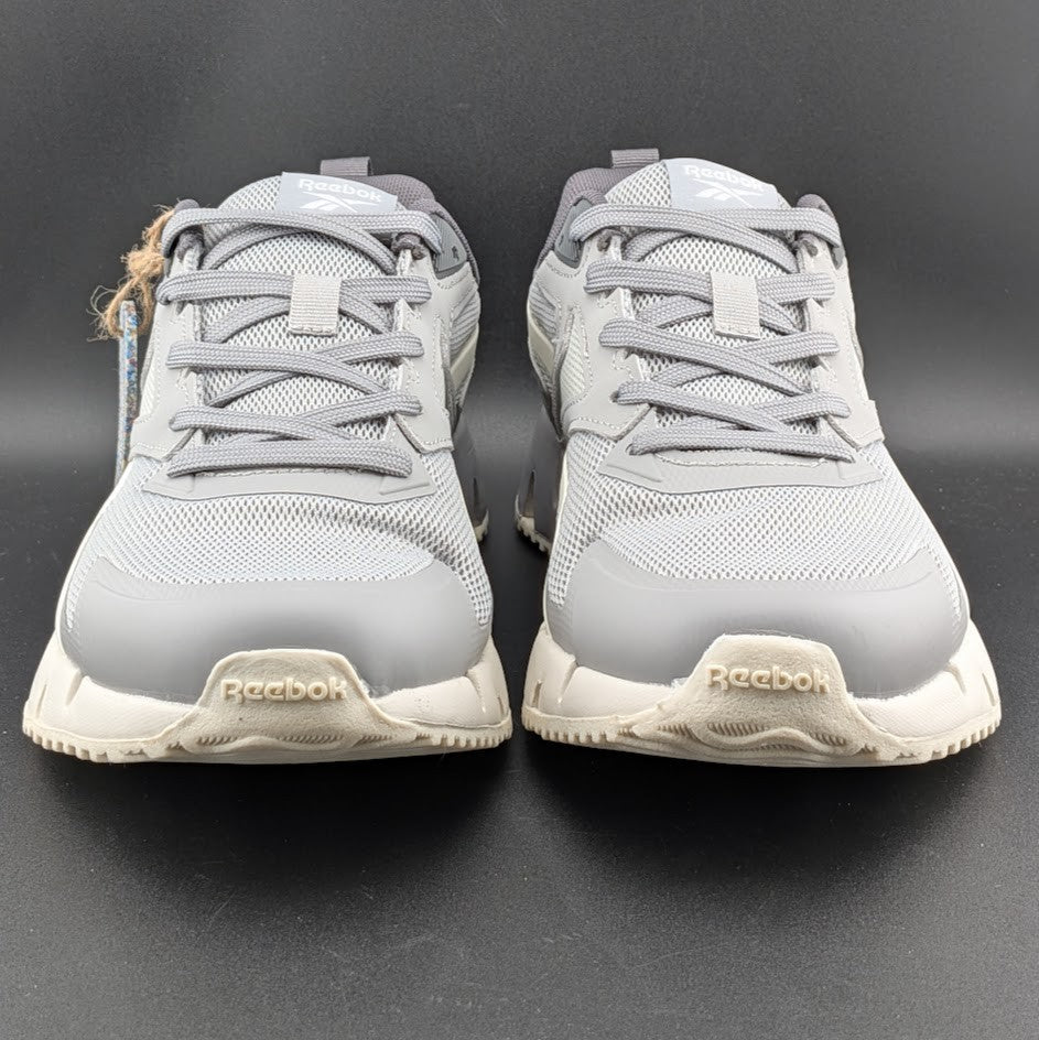 NIB Reebok Zig Vector Mens Shoes Lt Grey/Med Grey/Natural Men's Sizes 8 & 10M Reebok