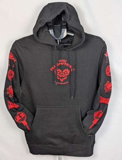 Unisex ~ Your Highness Chasing the Dragon Hoodie Mens Size Small~ Black Your Highness