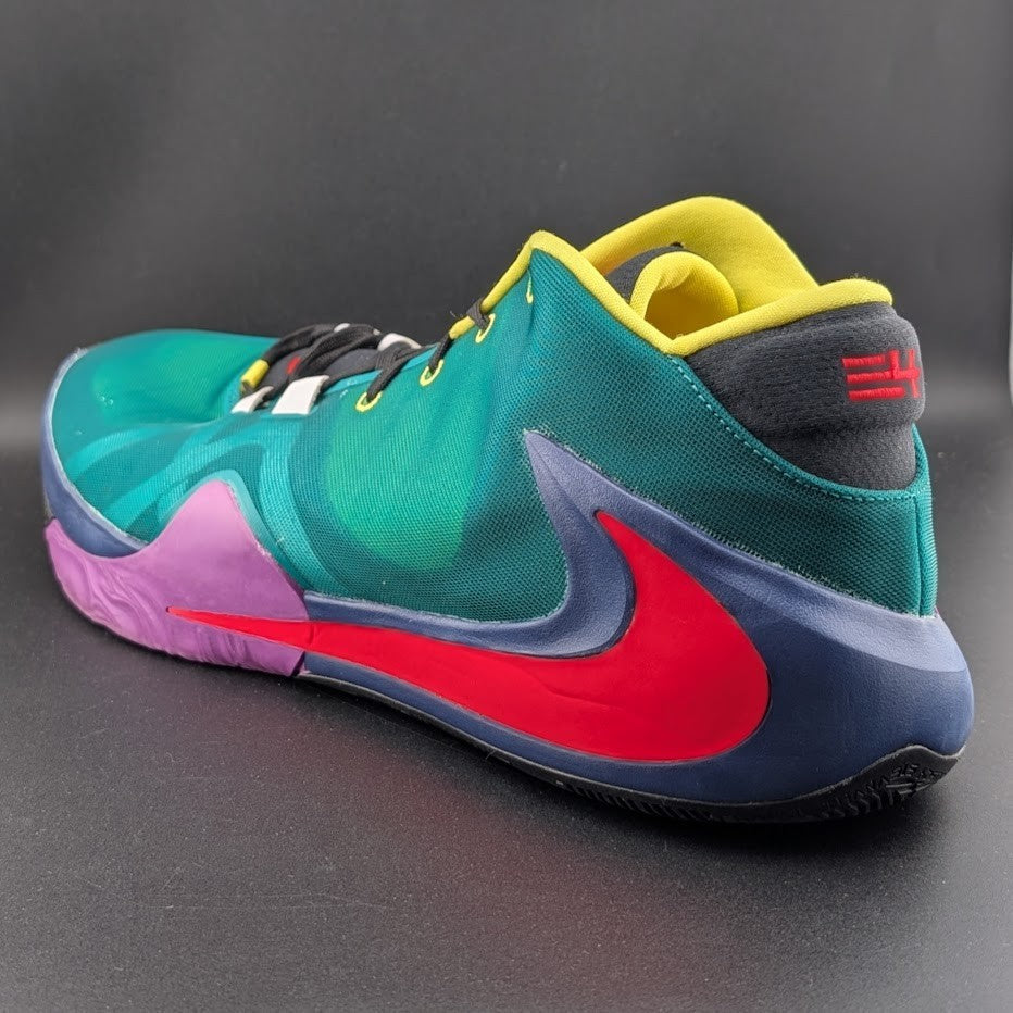 Nike Men's Size 18 Zoom Freak 1 Roots~CT8476-800 Multicolor Basketball Sneaker Nike