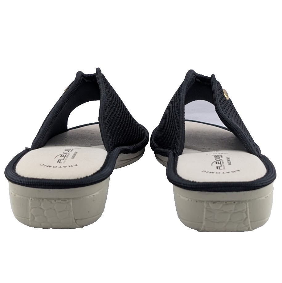 Flexus by Spring Step Hildy-B Women's Size 9 Slide Sandals Black NEW Flexus by Spring Step